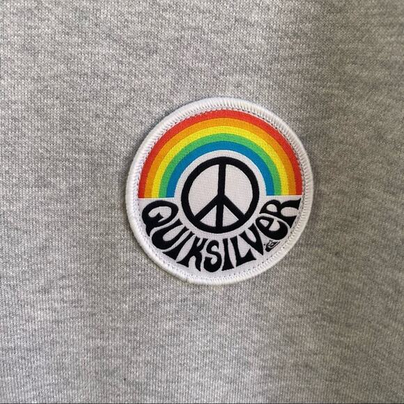 NWT Quicksilver Women’s Rainbow Zip Up Jacket - Picture 4 of 7